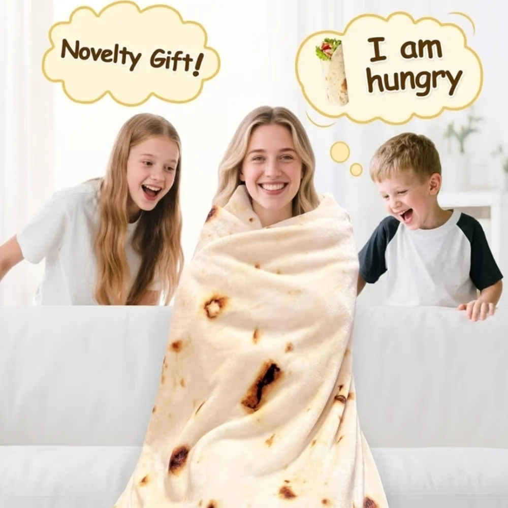 New Burritos Wrap Blanket